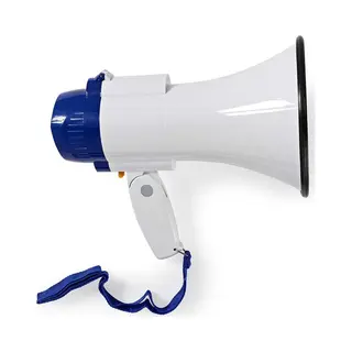 Nedis MEPH150WT megafoon Wit, Blauw