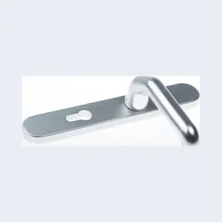 Veiligheidsschild - Aluminium - Aluminium - S2 - S2 Veiligheidsbeslag 4021 Skg Kruk PC72 Aluminium Buitenschild