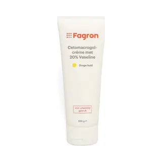 Fagron Cetomacrogol Creme 20% Vaseline - 100g