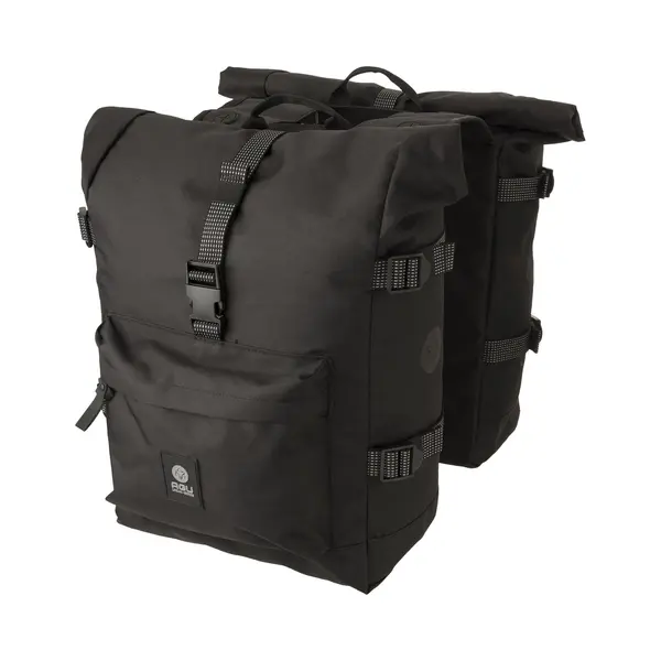 Agu Urban Trend Wasserdichte Fahrradtasche Double Für Gepäckträger Schwarz thumbnail