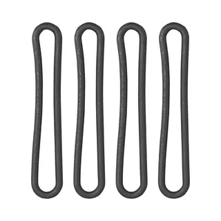 ProPlus Spanrubber - Ø 8 X 200 Mm - 4 Stuks - Zwart