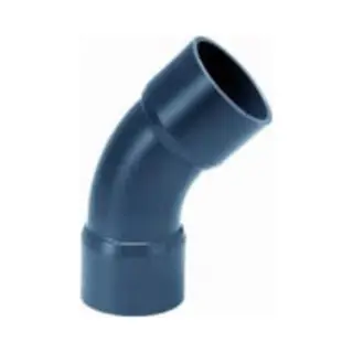 Sibo Anlagenbau Pvc-Bogen 45°, 50mm