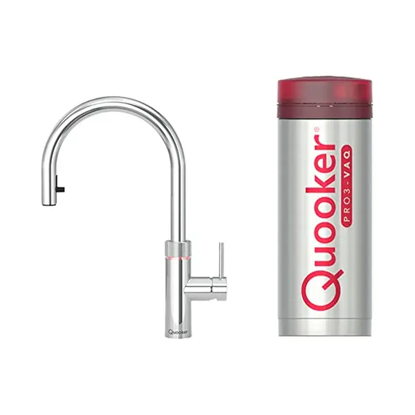 Quooker PRO3 Flex Tap Hahn für kochendes Wasser Rund 3 l 1600 W Chrom thumbnail