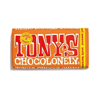 Tony’s Chocolonely Melk karamel zeezout 180 g
