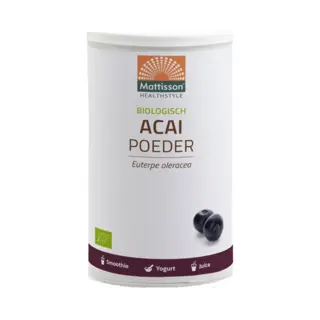 Mattisson Acai Poeder 125 Gr