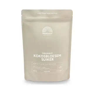 Mattisson - Biologische Kokosbloesem Suiker - Vegan - 450 Gram