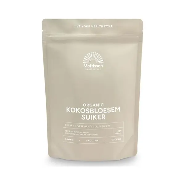 Mattisson - Biologische Kokosbloesem Suiker - Vegan - 450 Gram thumbnail