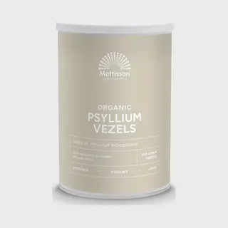 Mattisson - Psyllium Husk Vezels - Psylliumvezels Biologisch - Vlozaad - 250 Gram