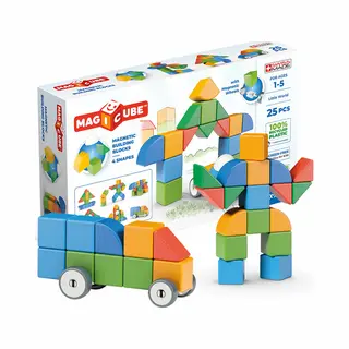 Geomag Magicube Shapes Recycled Little World 25 pcs