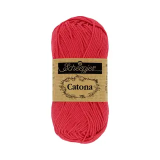 Scheepjes - Scheepjes Catona 516 Candy Apple Yarn - 1x25g