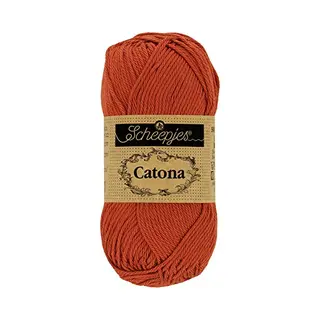 Scheepjes - Scheepjes Catona 388 Rust Yarn - 1x50g