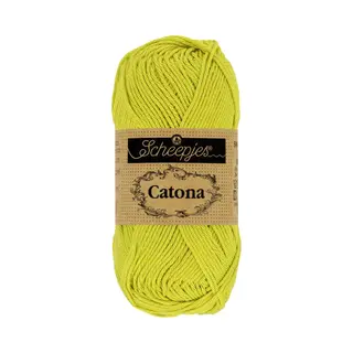 Scheepjes Catona 50 Gram - 245 Green Yellow