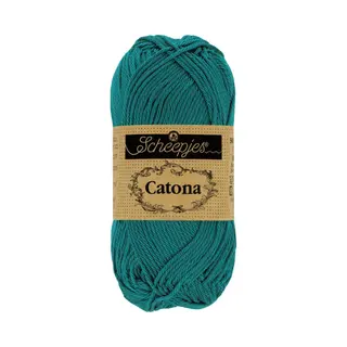 Scheepjes Catona 50 Gram - 401 Dark Teal