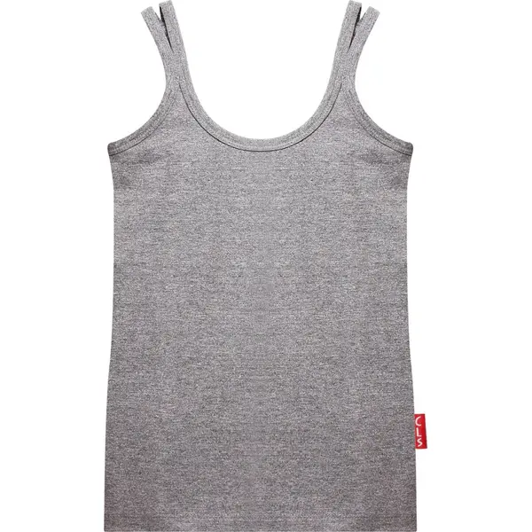 Claesen's® - Meisjes Hemd GrijsCL 700-Grey-10 thumbnail