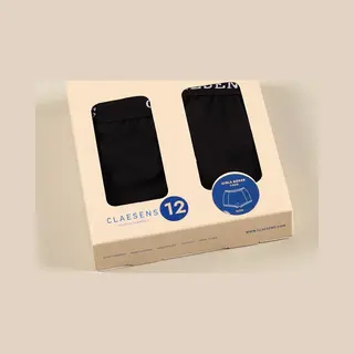 Claesen's® - Meisjes Boxershort 2-Pack ZwartCL 733-Black-12