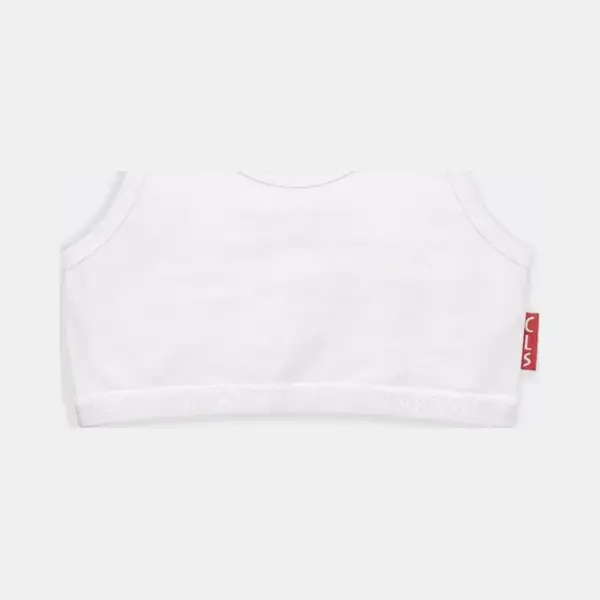 Claesen's® - Meisjes Croptop 1-Pack WitCL 7511-White-12 thumbnail