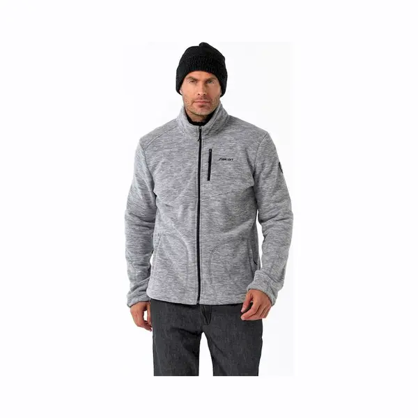 Falcon - Robby Fleecevest - Fleece Vest Heren - Grijs thumbnail