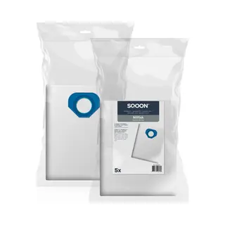 Sqoon® Stofzuigerzak Geschikt Voor Nilfisk GM80/GM90 - Gelijk Aan Model, 107418500, 81620000, 82095000 - High Filtration Voor Industriële