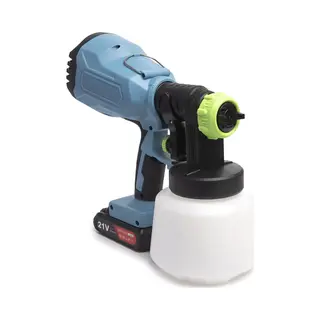 Qlt No Less Qlt Verfspuit Op Accu - Verfpistool - Draadloos 20V 800ML - Blauw