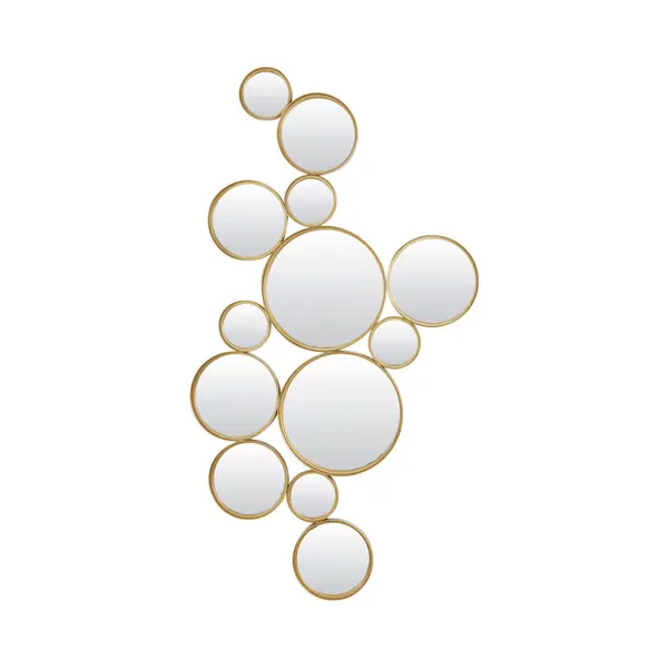 Light & Living - Spiegel Cielo - 127x3.5x64.5cm - Goud thumbnail