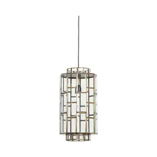Light & Living Hanglamp Søstrene - Antiek Brons - Ø24cm - Klassiek, Luxe - Hanglampen Eetkamer, Slaapkamer, Woonkamer