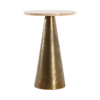 Light & Living Bijzettafel Ynez - Antiek Brons - 36x36x51cm - Modern