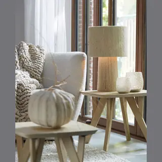 Light & Living Tafellamp Pitino - Jute - Ø31, 5cm - Modern