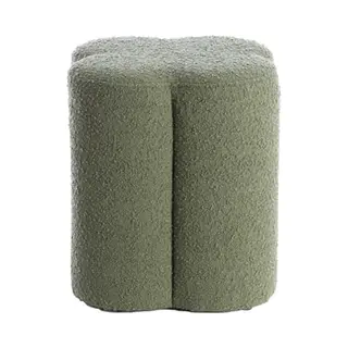 Light & Living Poef Nalani - Groen - 38x38x45cm - Modern