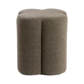 Light & Living Poef Nalani - Bruin - 38x38x45cm - Modern