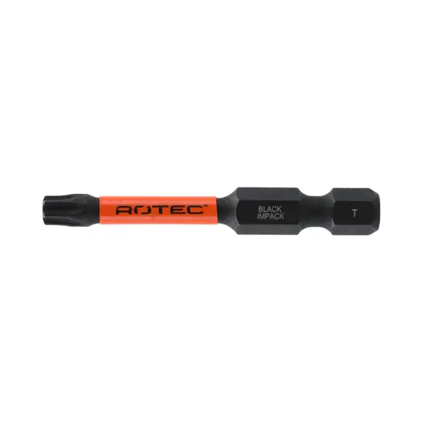 Rotec Impact Bit T25 (Torx) L 50 Mm E6.3 2 Stuks thumbnail