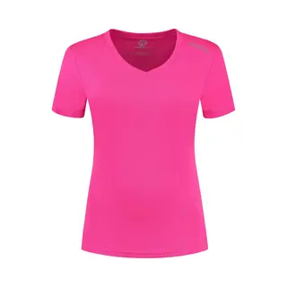 Rogelli Sportshirt Dames Korte Mouwen - Hardloopshirt - Roze - Xs
