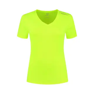 Rogelli Sportshirt Dames Korte Mouwen - Hardloopshirt - Fluor - Xxl