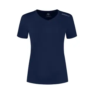 Rogelli Sportshirt Dames Korte Mouwen - Hardloopshirt - Blauw - Maat Xxl
