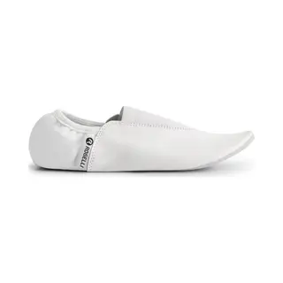 Rogelli Gymnastikschuhe Unisex - Turnschläppchen Für Damen & Herren - Flexibel, Rutschfest & Atmungsaktiv - Schläppchen Für Tanz & Sport - Weiß
