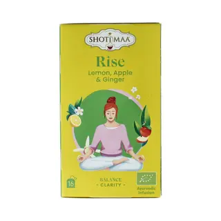 Yogi & Yogini Shoti Maa Citroen, Appel & Gember Thee Bio - 38.4 - Biologisch (6 Stuks) - M