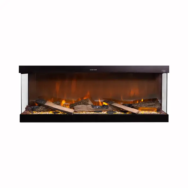 Xaralyn Levico 120 Elektrische Inbouwhaard - 3 Zijdige Inbouwhaard Met Verwarming - 1400 Watt - Afstandsbediening thumbnail