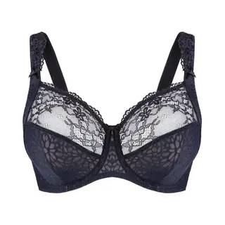 LingaDore - Daily Full-Coverage Bh Zwart/Nude - Maat 100D - Zwart/Beige
