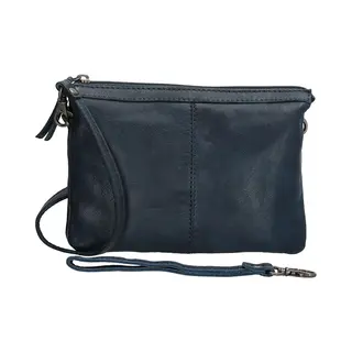 Beagles Maspalomas Crossbody Schoudertas - Leren Dames Tas - Blauw