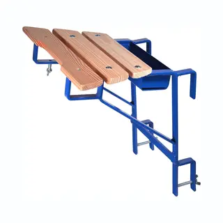 Maxall Ladder Muurafhouder Blauw (sport 40 Mm)
