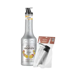 Monin Puree Mango ( 1liter) + Pompje