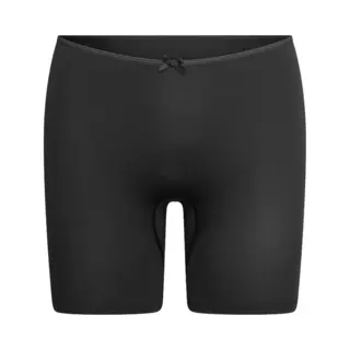 Rj Bodywear Pure Color Dames Extra Lange Pijp Short - Zwart