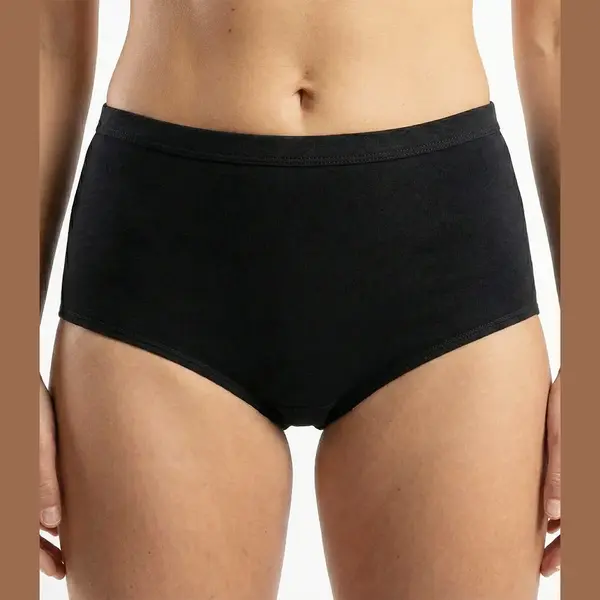Beeren Dames 2 Pack Slip Maxi Comfort Feeling - M - Zwart thumbnail