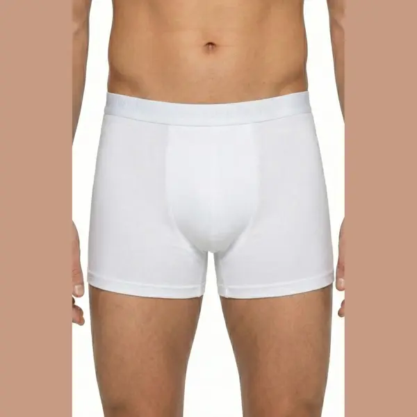 Beeren Jongens 2-pak Boxershort - Comfort Feeling - Jongens Ondergoed - Jongens Onderbroek - Kinder Onderbroek - 164 - Wit thumbnail
