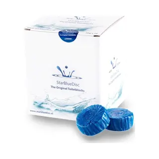 Starbluedisc Wc-Reinigungstablette Toilettensteine - Frischer Duft Und Hygienische Sauberkeit - Blau - 24st - Wc Reiniger - Toilette Tabs