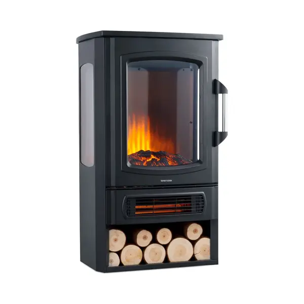 Moa Elektroherd - Atmosphäre Kamin - Platz Für Dekoratives Holz - EFS183C thumbnail