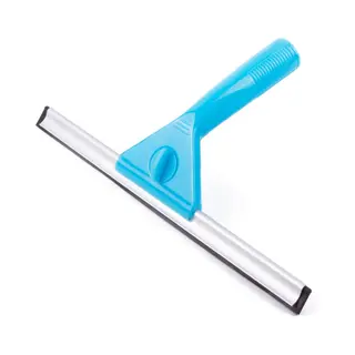Benson Raamtrekker/wisser - Kunststof Handvat - Verstelbaar Blad - Blauw - 30 Cm