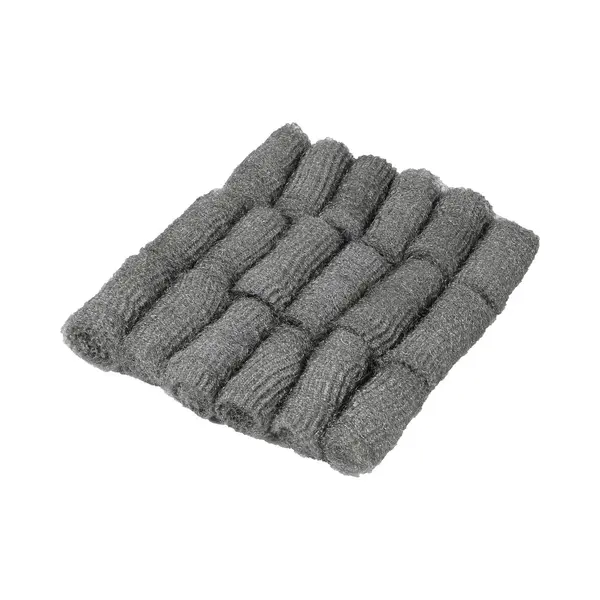 Benson Schleifpapier 18x Stahlwolle Metallwolle Schleifwolle Grad 0, (18 St), Polierwolle, Reinigen, Mittelfein thumbnail