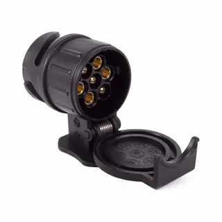 Benson Verloopstekker - 13-polig Naar 7-polig - Kunststof - Roestvrij Staal - 52 Mm - 70 Mm