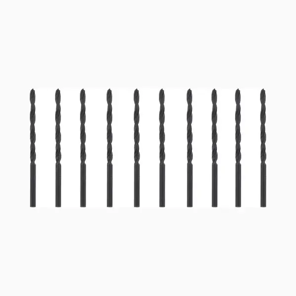 Benson Metaalboren Set - Hss - 3 Mm - 10 Stuks - Inclusief Opbergbox thumbnail