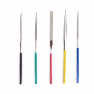 Benson Vijlset - Diamant - Micro - 100 Mm - 5 Delig - Stevige Grip